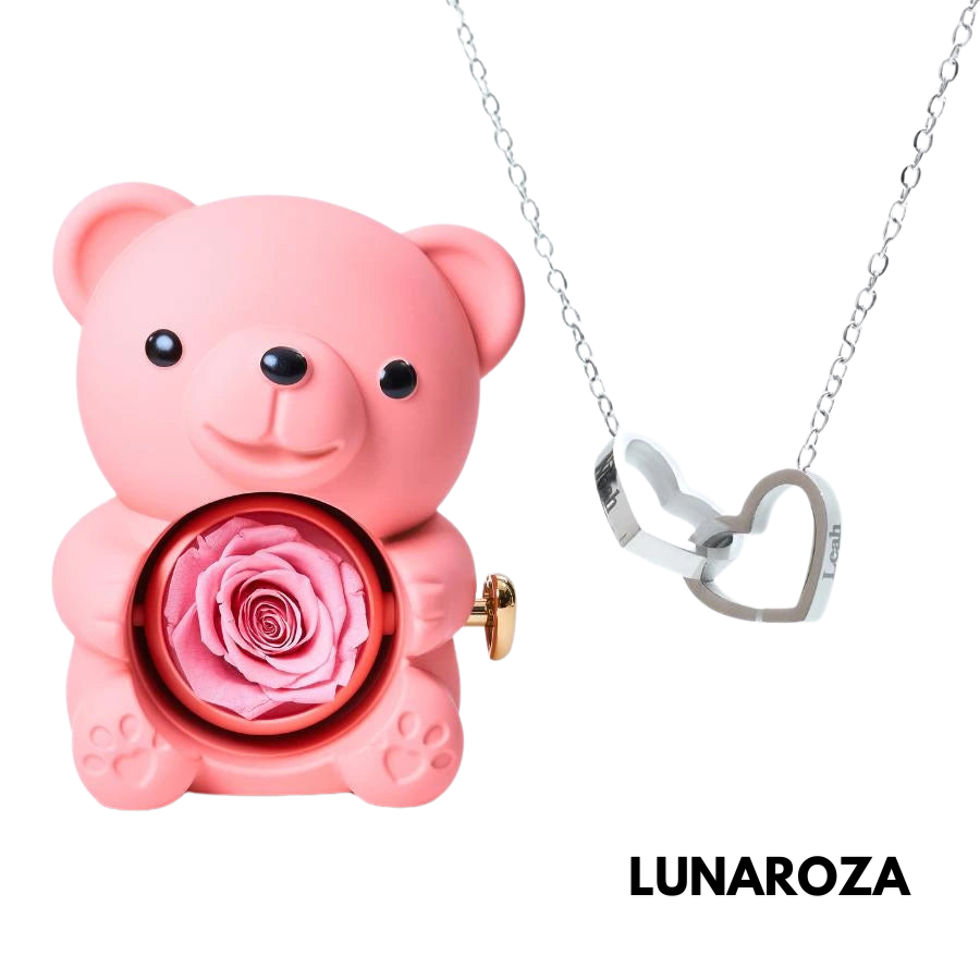 Ours Eternel & Collier Personnalisé