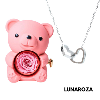 Ours Eternel & Collier Personnalisé