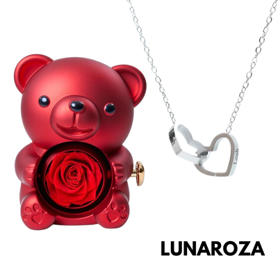 Ours Eternel & Collier Personnalisé