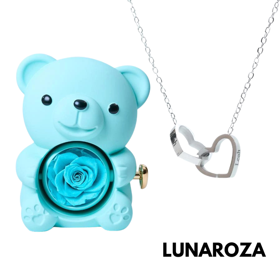 Ours Eternel & Collier Personnalisé