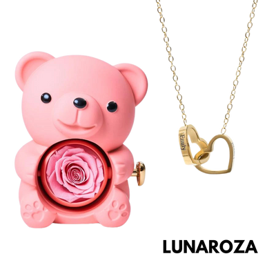 Ours Eternel & Collier Personnalisé